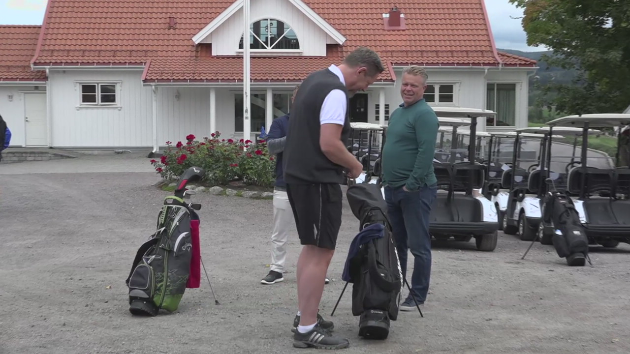 Golfturnering på Hauger